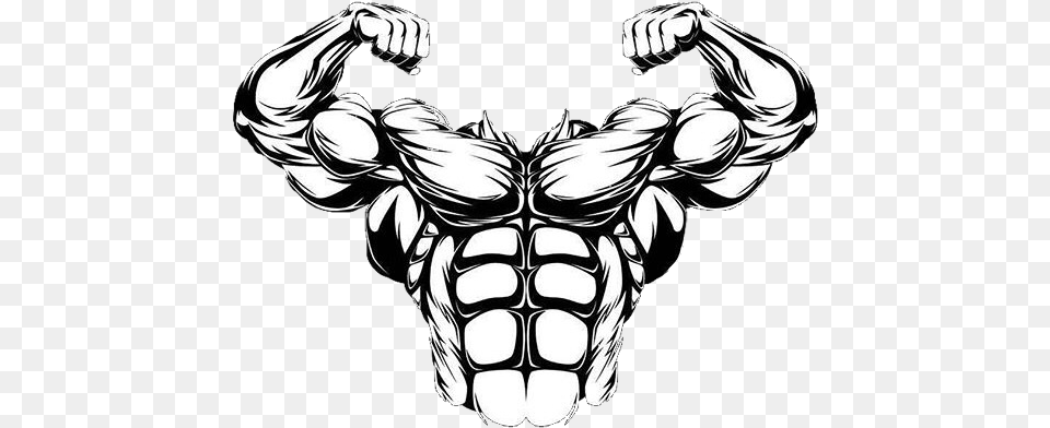 Muscle Muscles Muscleman Champion Abs Sixpack Cartoon Muscle Man, Body Part, Hand, Person, Fist Free Transparent Png