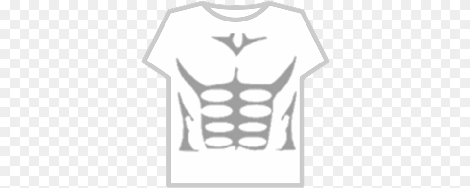 Muscle T Shirt Roblox T Shirt In Roblox, Clothing, T-shirt Png Image