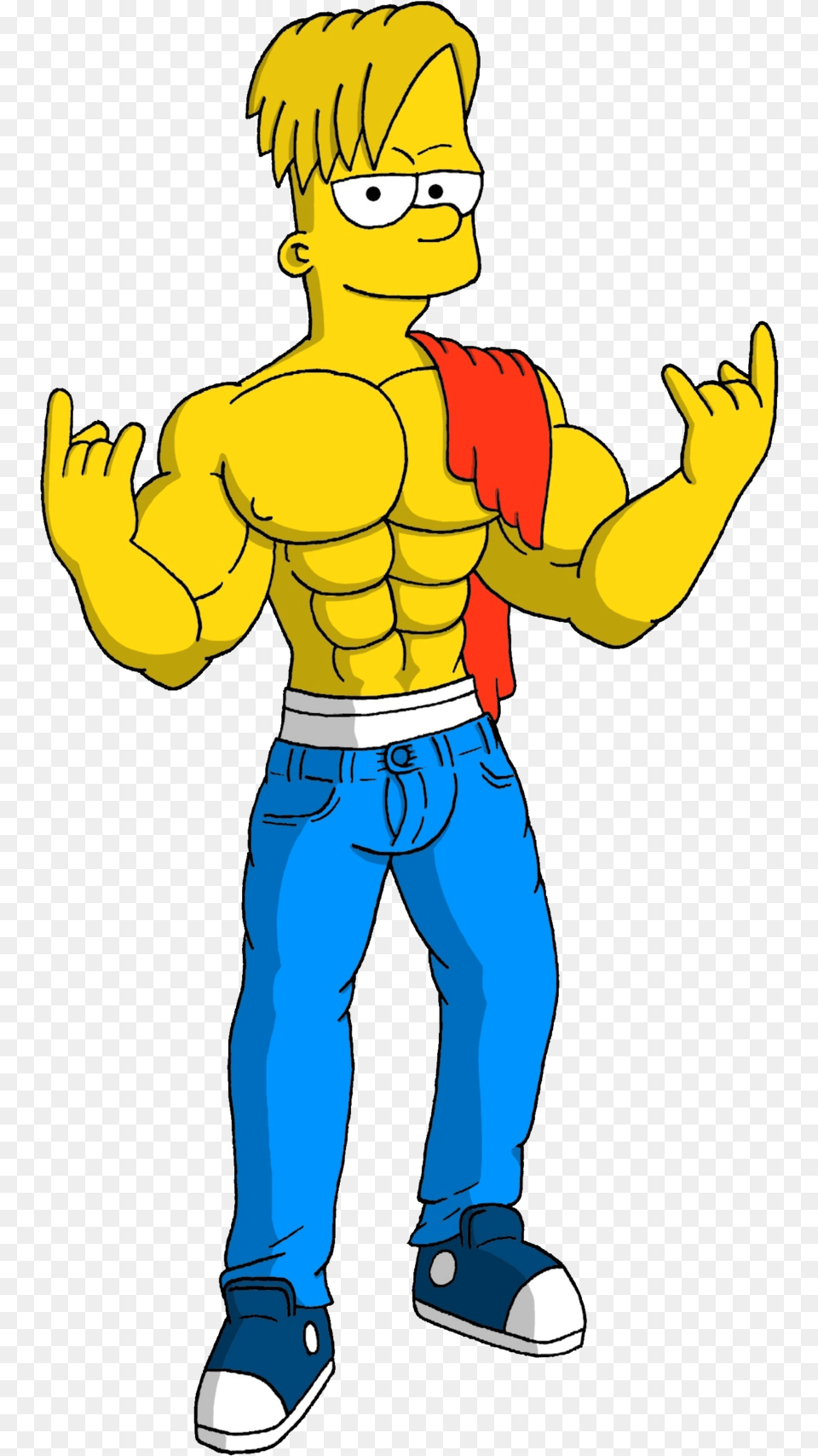 Muscle Teen Bart Simpson, Book, Publication, Comics, Child Png