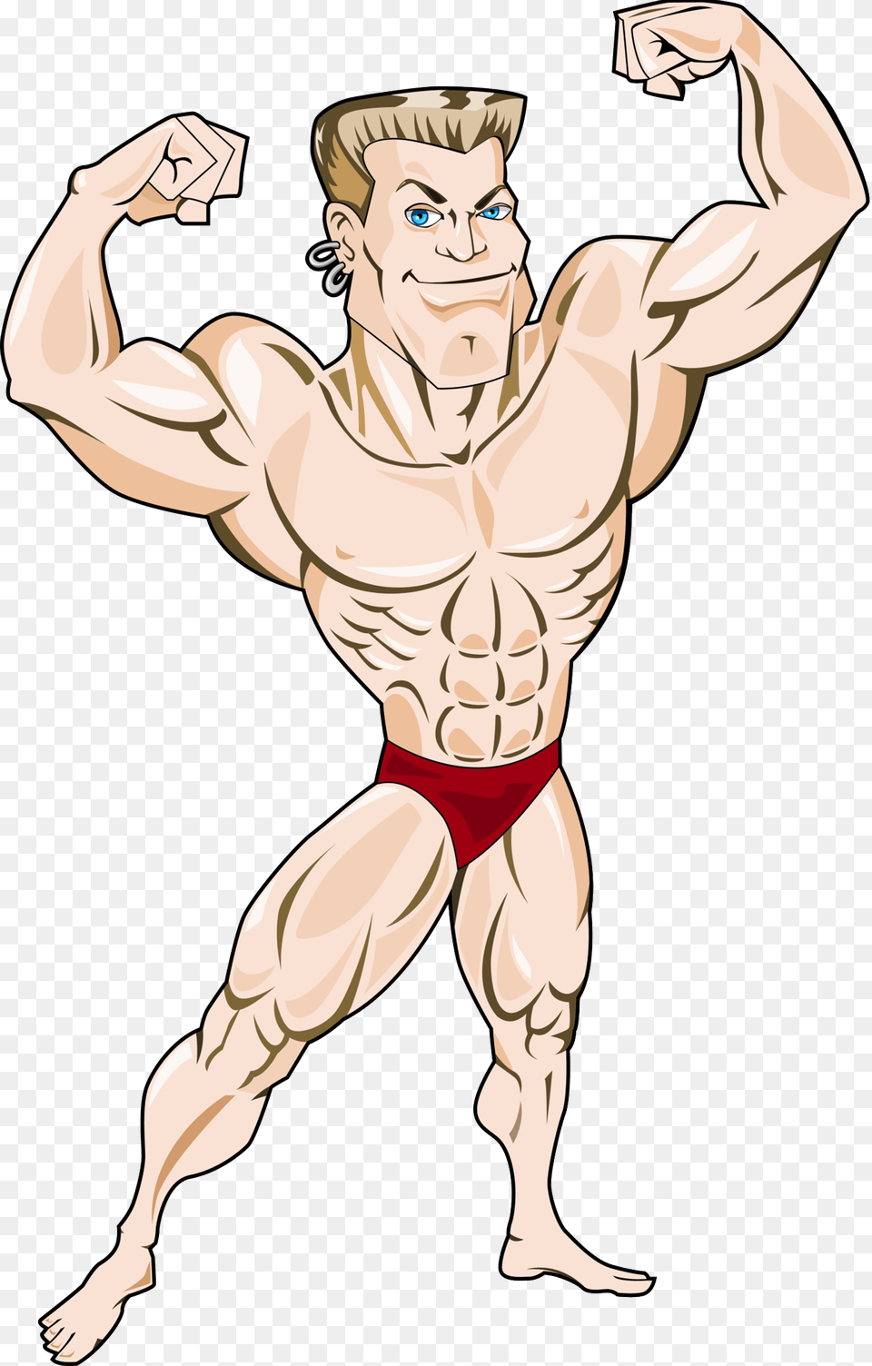 Muscle Tissue Bodybuilding Illustration Health And Mr Muscle, Person, Face, Head, Art Png