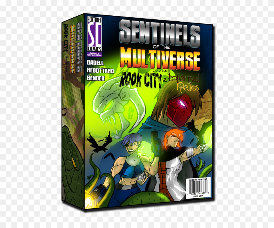 Muscled Up Sentinels Of The Multiverse Card Game Rook City And, Book, Comics, Publication, Baby Free Png Download