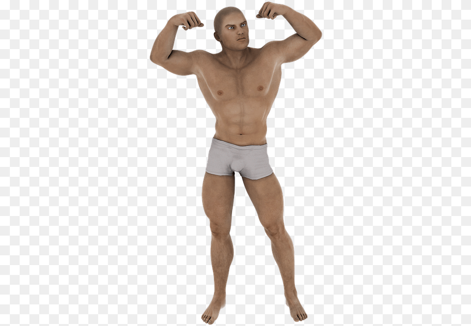 Muscular Man Transparent, Underwear, Clothing, Body Part, Finger Free Png