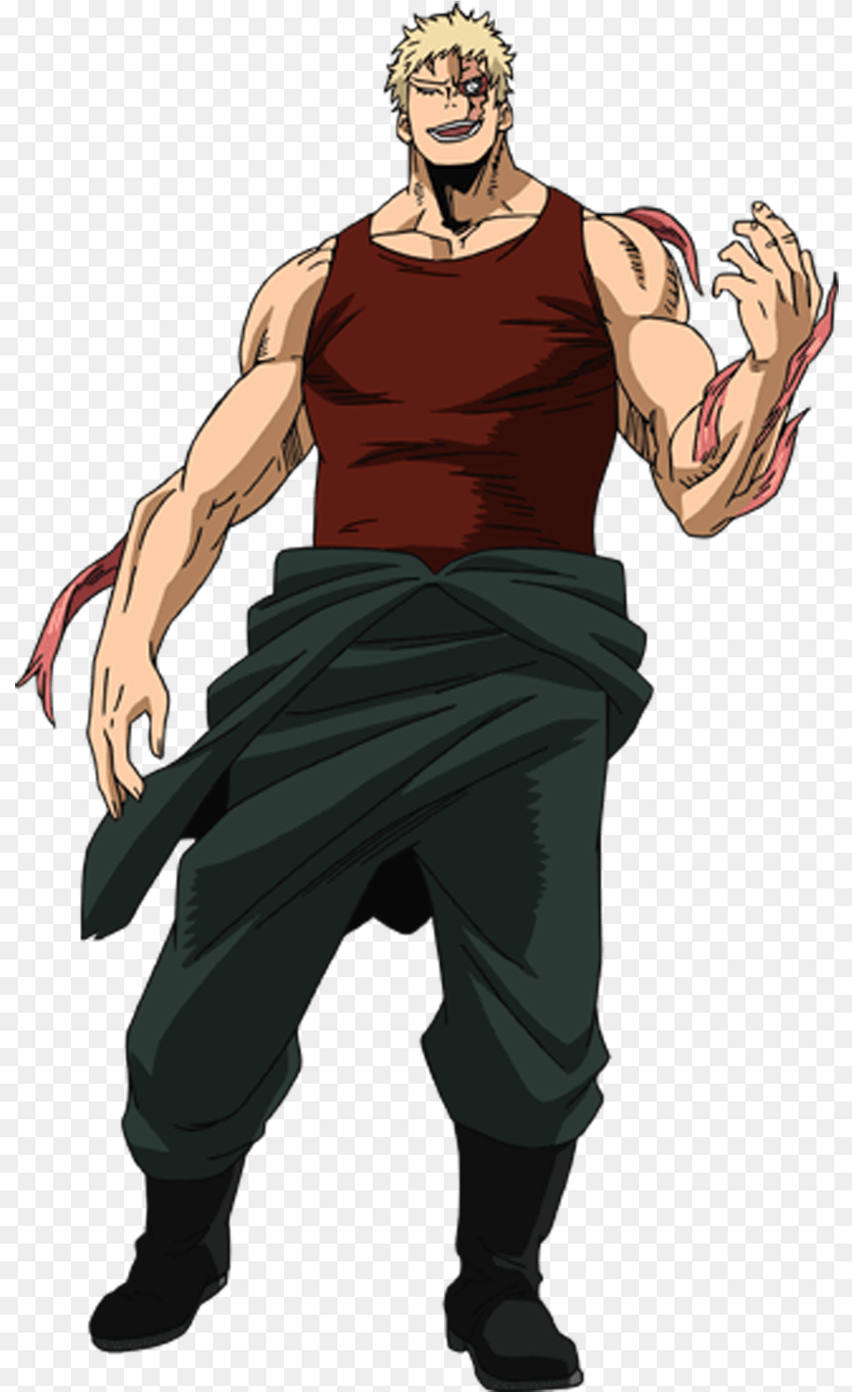 Muscular My Hero Academia, Adult, Person, Man, Male Free Png