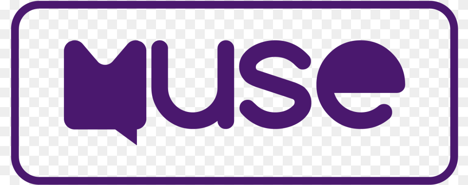 Muse Logo Lock Ups 01 Graphic Design, Purple, Text Png Image
