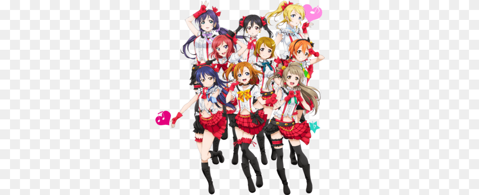 Muse Muse Love Live Characters, Book, Comics, Publication, Person Png