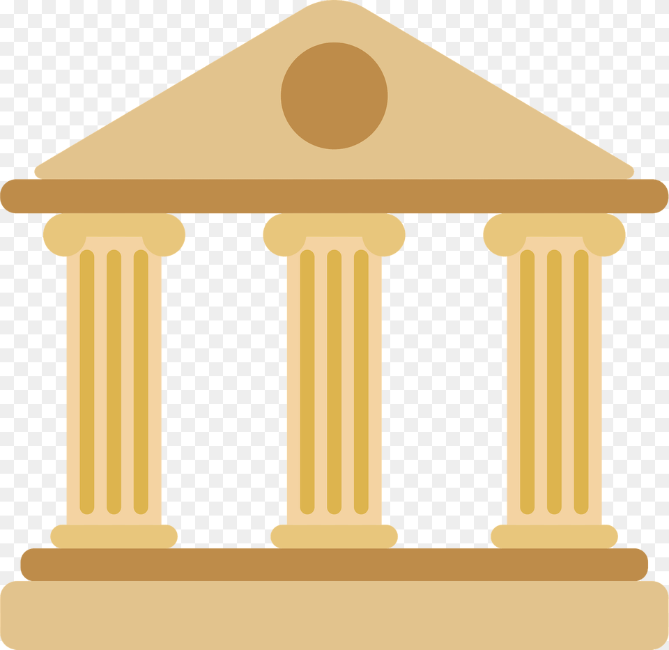 Museum Clipart, Architecture, Pillar, Parthenon, Person Free Png