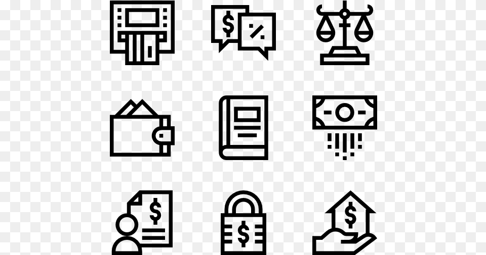 Museum Icons, Gray Png Image