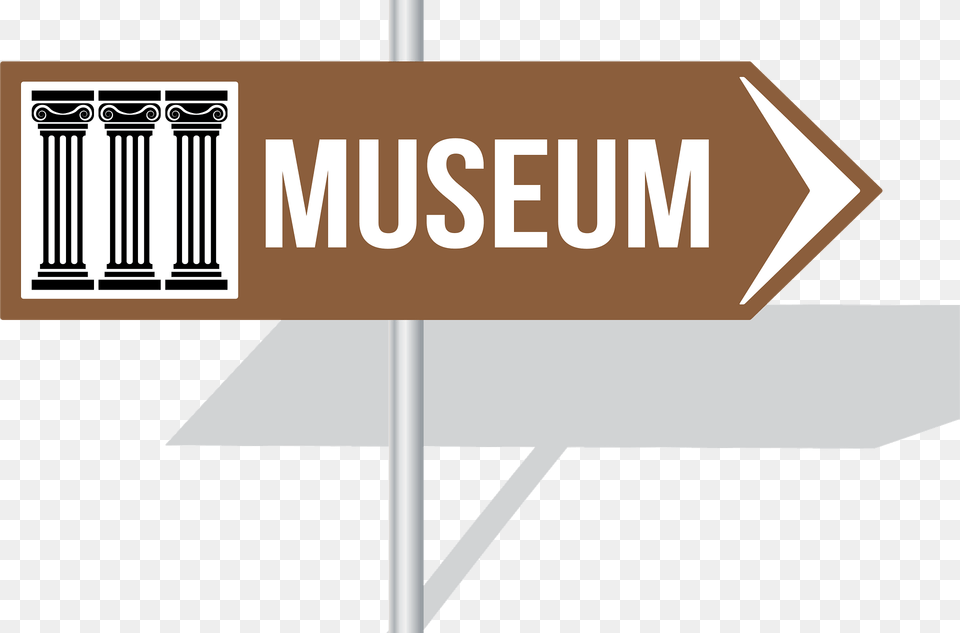 Museum Sign Direction Clipart, Symbol Png