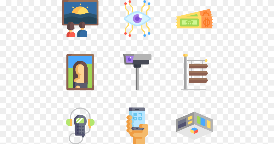 Museum Vector Art Gallery Art Gallery Vector, Person Free Transparent Png
