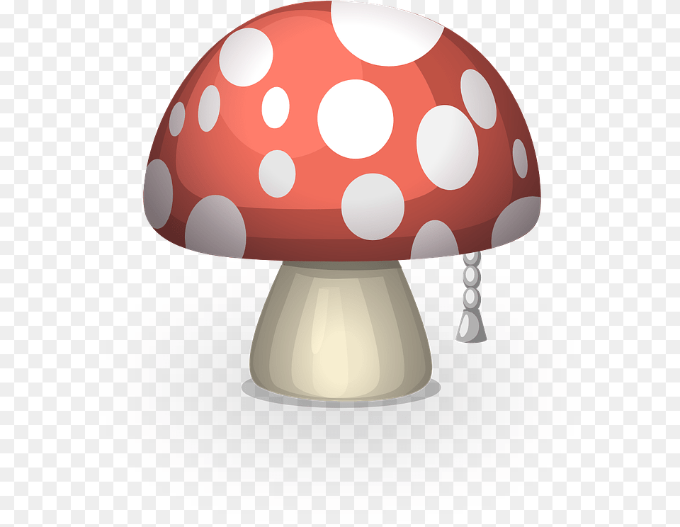 Mushroom, Lamp, Fungus, Plant, Agaric Free Png Download