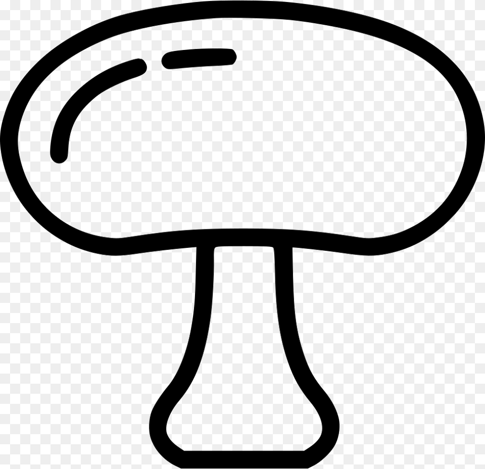 Mushroom, Stencil, Bow, Weapon Free Png Download