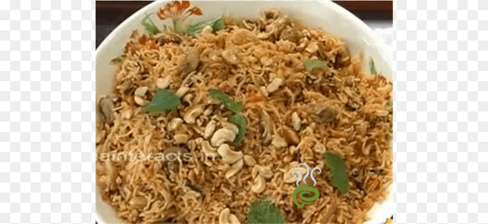 Mushroom Biryani Video Recipe Recipe, Food, Noodle, Pasta, Vermicelli Free Png Download