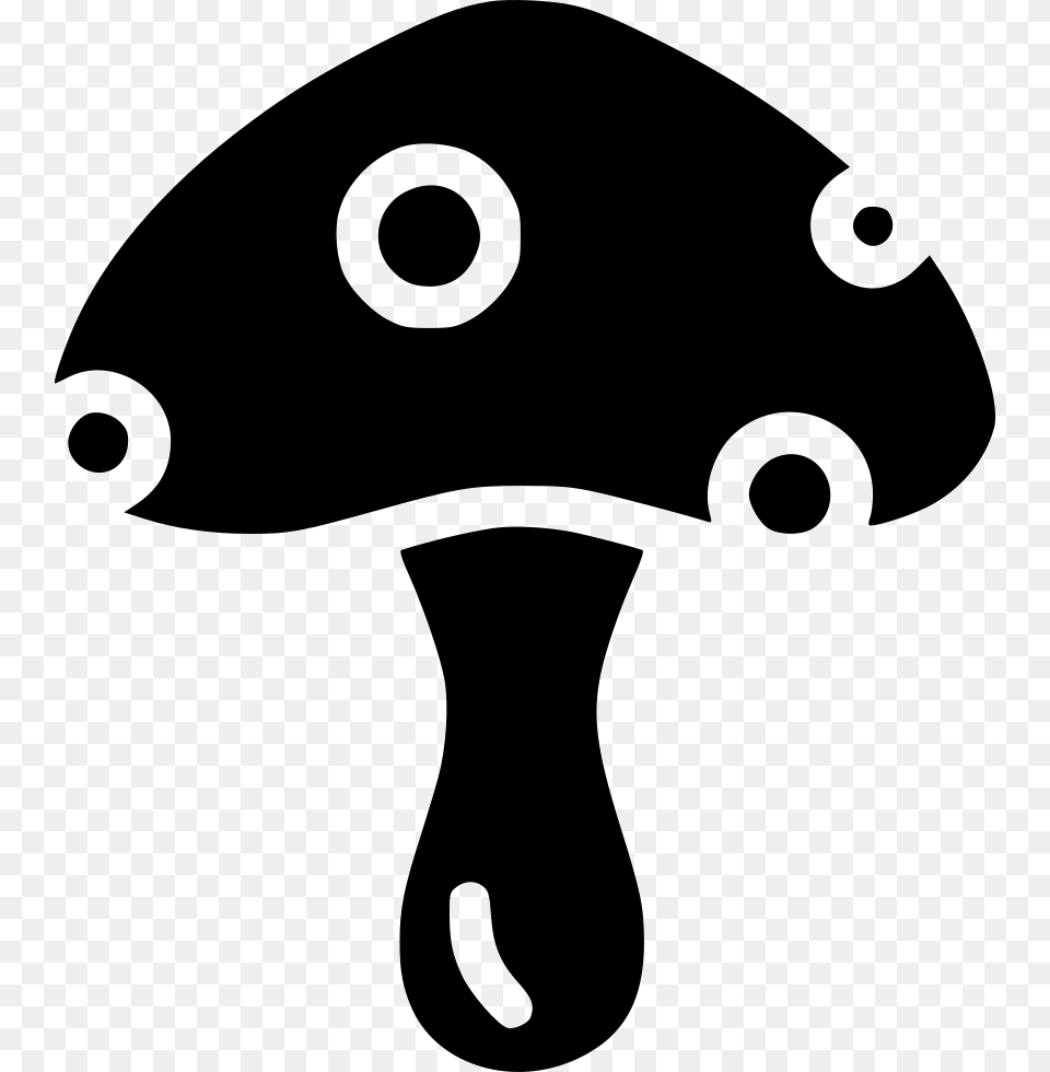 Mushroom Button Vitamin D Source Healthy Food, Silhouette, Stencil, Animal, Fish Free Transparent Png