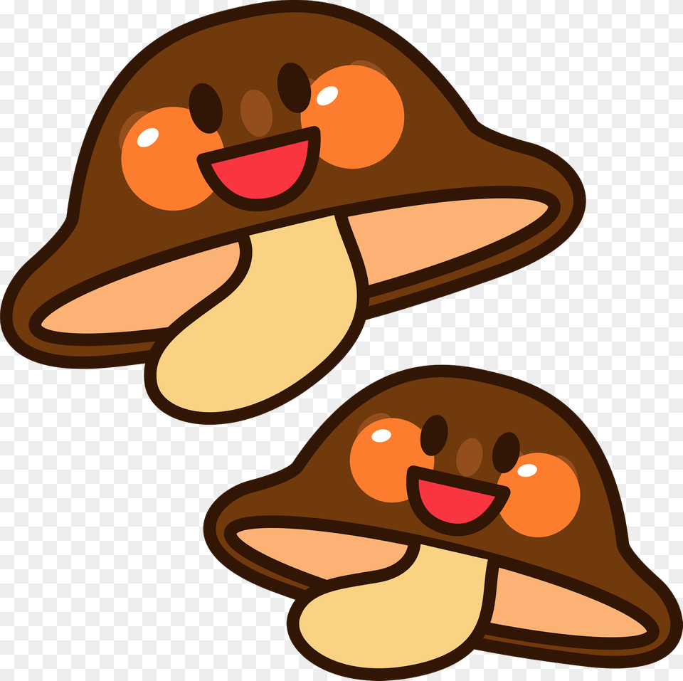 Mushroom Character Clipart, Vegetable, Produce, Plant, Nut Png