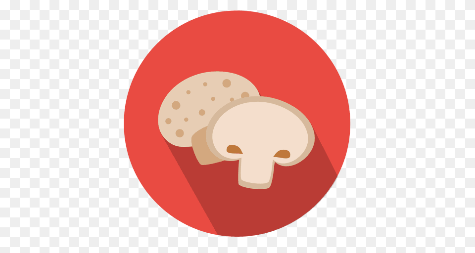 Mushroom Circle Icon, Disk, Fungus, Plant, Agaric Free Png