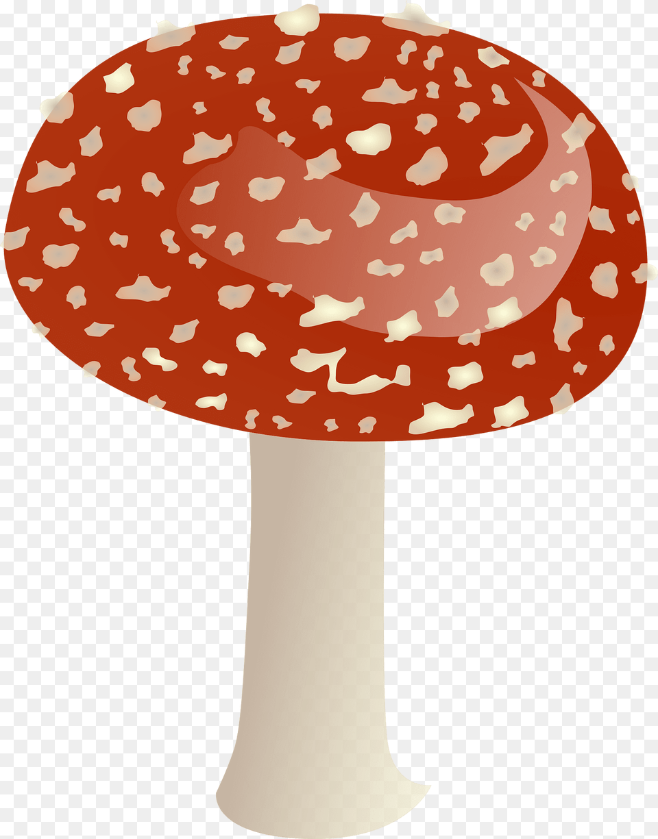 Mushroom Clipart, Agaric, Amanita, Fungus, Plant Png Image