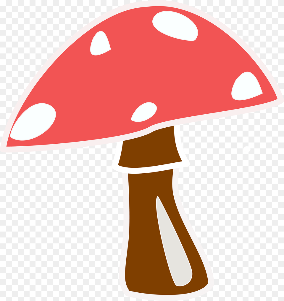 Mushroom Clipart, Agaric, Fungus, Plant, Amanita Png Image