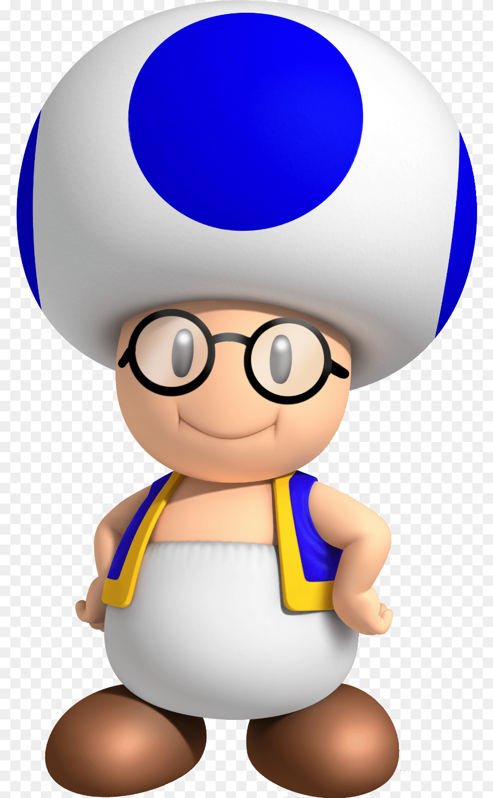 Mushroom Clipart Mario Toad Mario Bros Blue Toad, Baby, Person, Face, Head Free Transparent Png