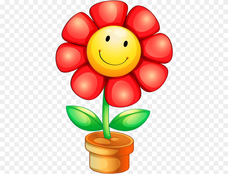 Mushroom Clipart Smiley Face Clipart Flower With Pot, Plant, Dynamite, Weapon, Petal Free Png Download
