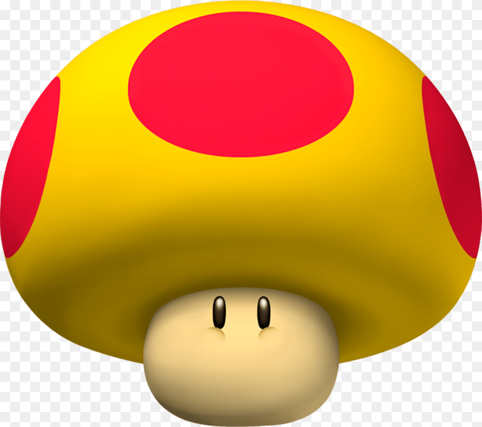 Mushroom Clipart Super Mario Mario Kart Mega Mushroom, Clothing, Hat, Hardhat, Helmet Png