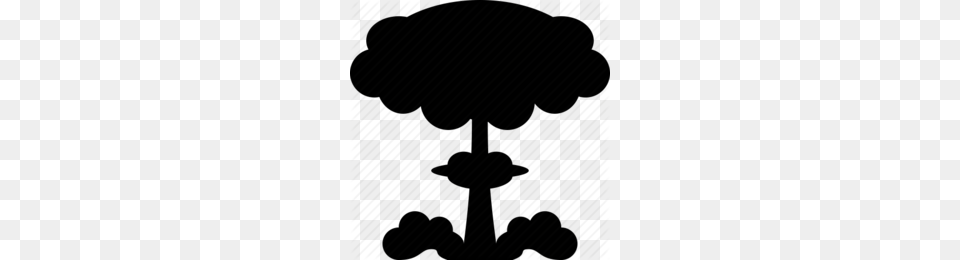 Mushroom Cloud Clipart, Silhouette, Stencil, Person Free Transparent Png