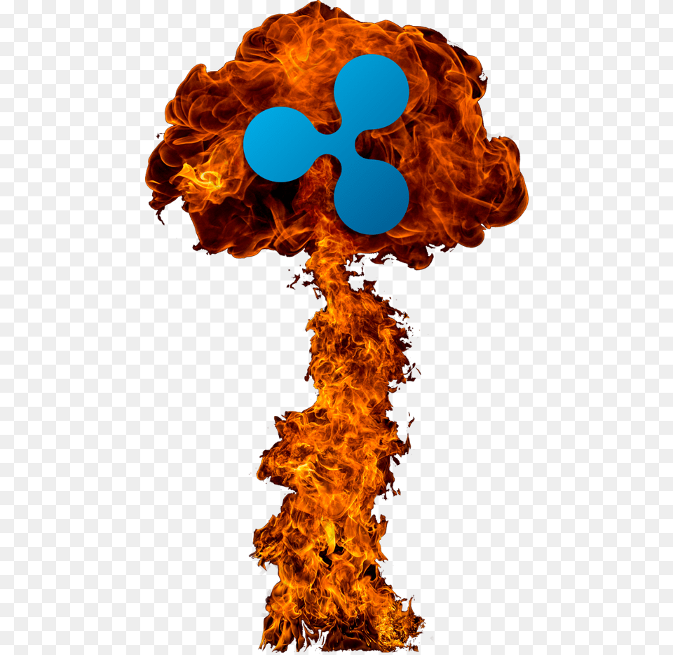 Mushroom Cloud No Background, Fire, Flame, Person Free Png Download