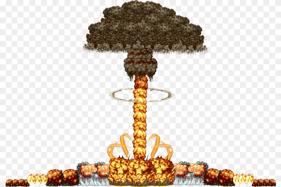 Mushroom Cloud Nuke Ver By Veronwoon Tree, Accessories, Treasure, Jewelry Png