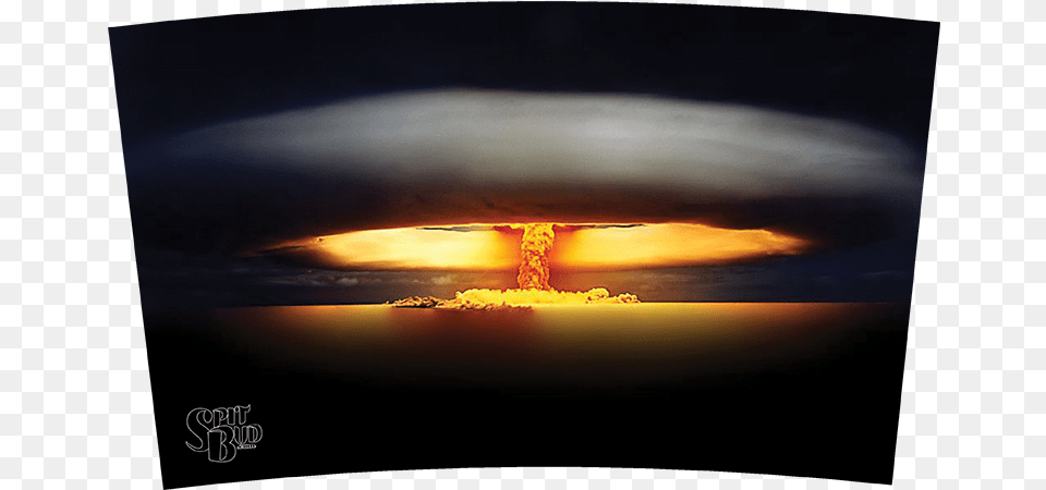 Mushroom Cloud Spit Bud Sunset Nuclear Explosion Free Transparent Png