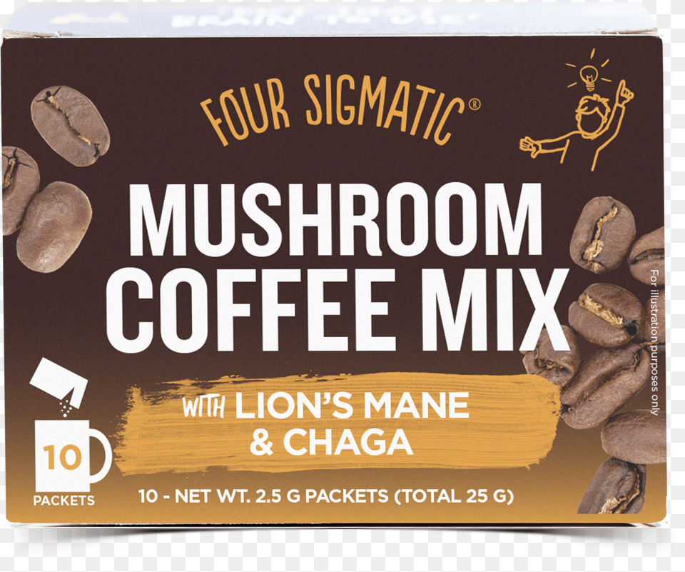 Mushroom Coffee Lion39s Mane Amp Chaga Chocolate, Cocoa, Dessert, Food, Person Free Png Download