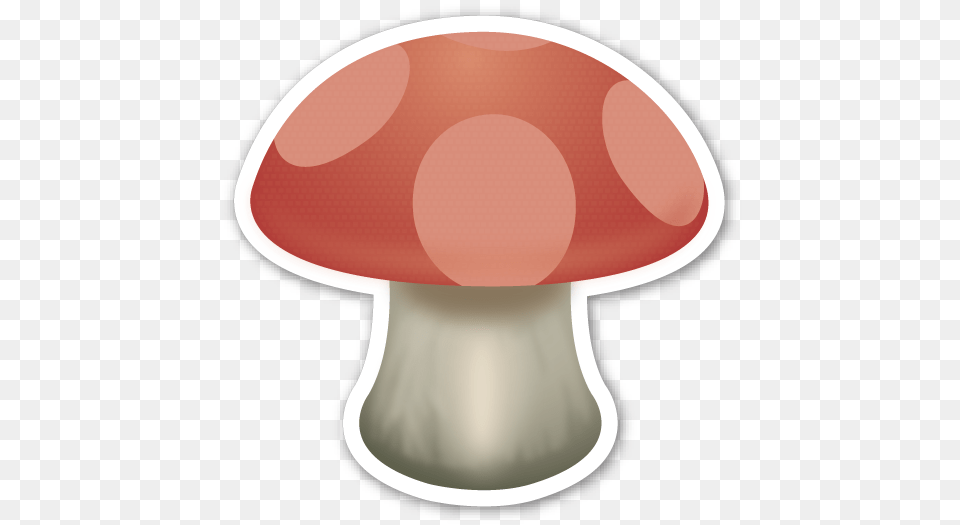 Mushroom Design Emoji Stickers Emoji And Stuffed, Fungus, Plant, Agaric, Amanita Png Image
