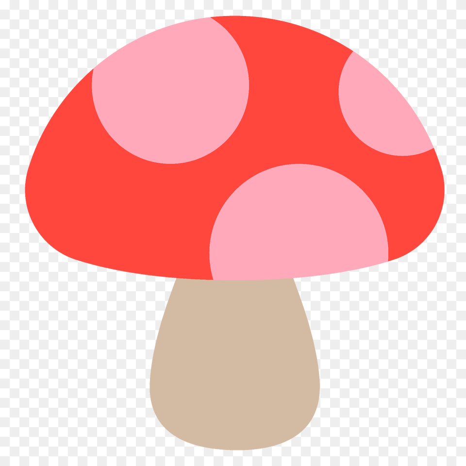 Mushroom Emoji Clipart, Agaric, Fungus, Plant, Amanita Free Transparent Png