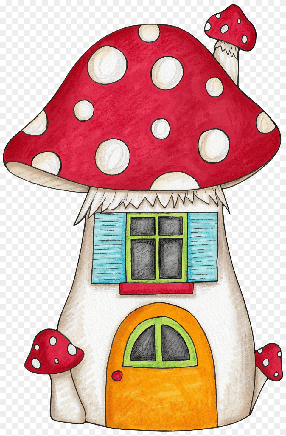 Mushroom House Clip Art Para Imprimir Mushroom Png Image