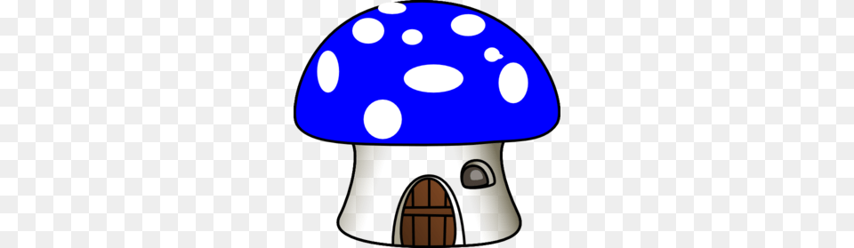 Mushroom In Blue Clip Art, Disk, Fungus, Plant, Agaric Free Transparent Png