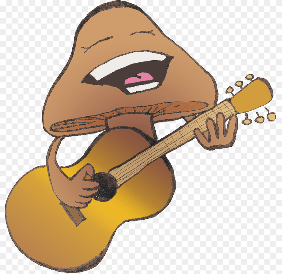Mushroom Playing On Instrument, Adult, Female, Person, Woman Png Image
