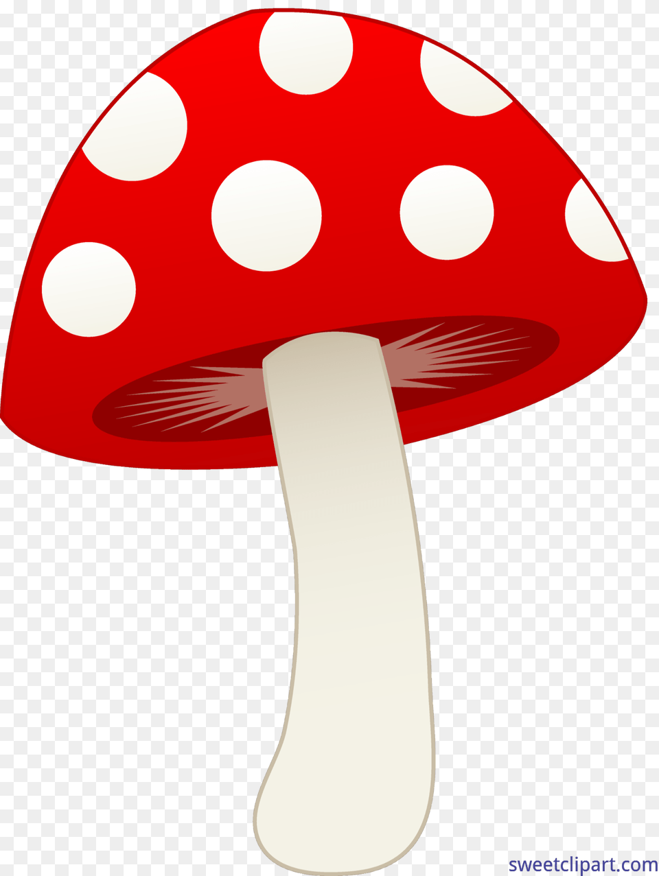 Mushroom Red White Clip Art, Agaric, Fungus, Plant, Amanita Free Png