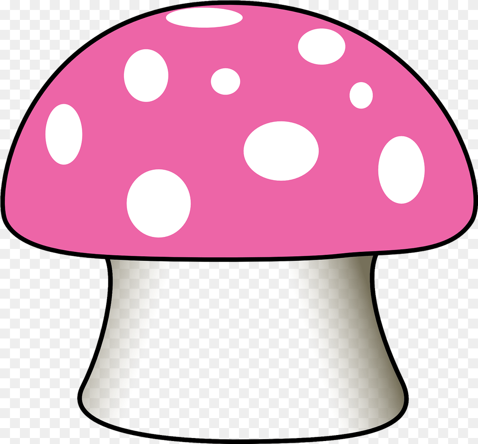 Mushroom Spotted Toadstool Clipart Of Cute Mushrooms, Pattern, Fungus, Plant, Agaric Png