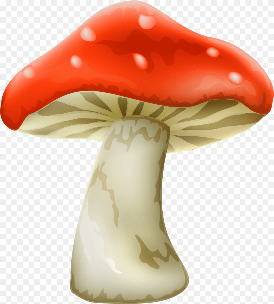 Mushroom Transparent Clipart Mushroom, Agaric, Amanita, Fungus, Plant Free Png