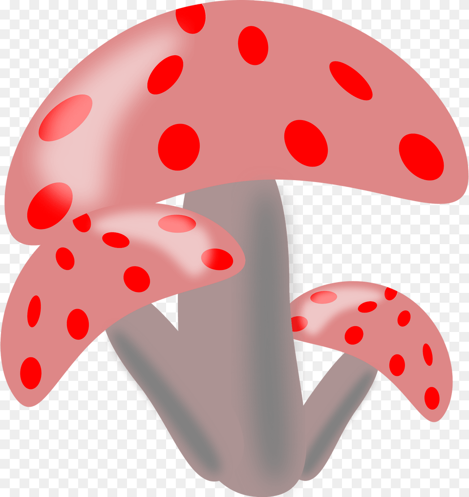 Mushrooms Clipart, Pattern, Flower, Plant, Agaric Free Transparent Png