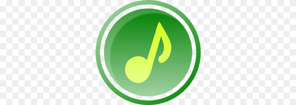 Music Green, Logo, Disk Png