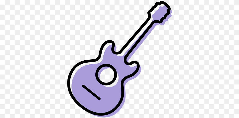 Music Acoustic Guitar Instrument Icon Transparent Clip Art, Musical Instrument, Smoke Pipe Free Png Download