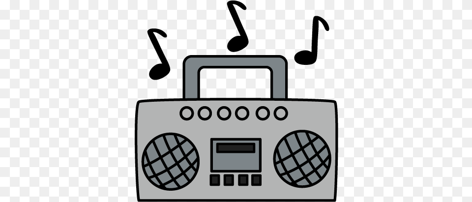 Music Animals Clip Art 5 Radio Clipart, Electronics, Cassette Player, Stereo, Gas Pump Free Transparent Png