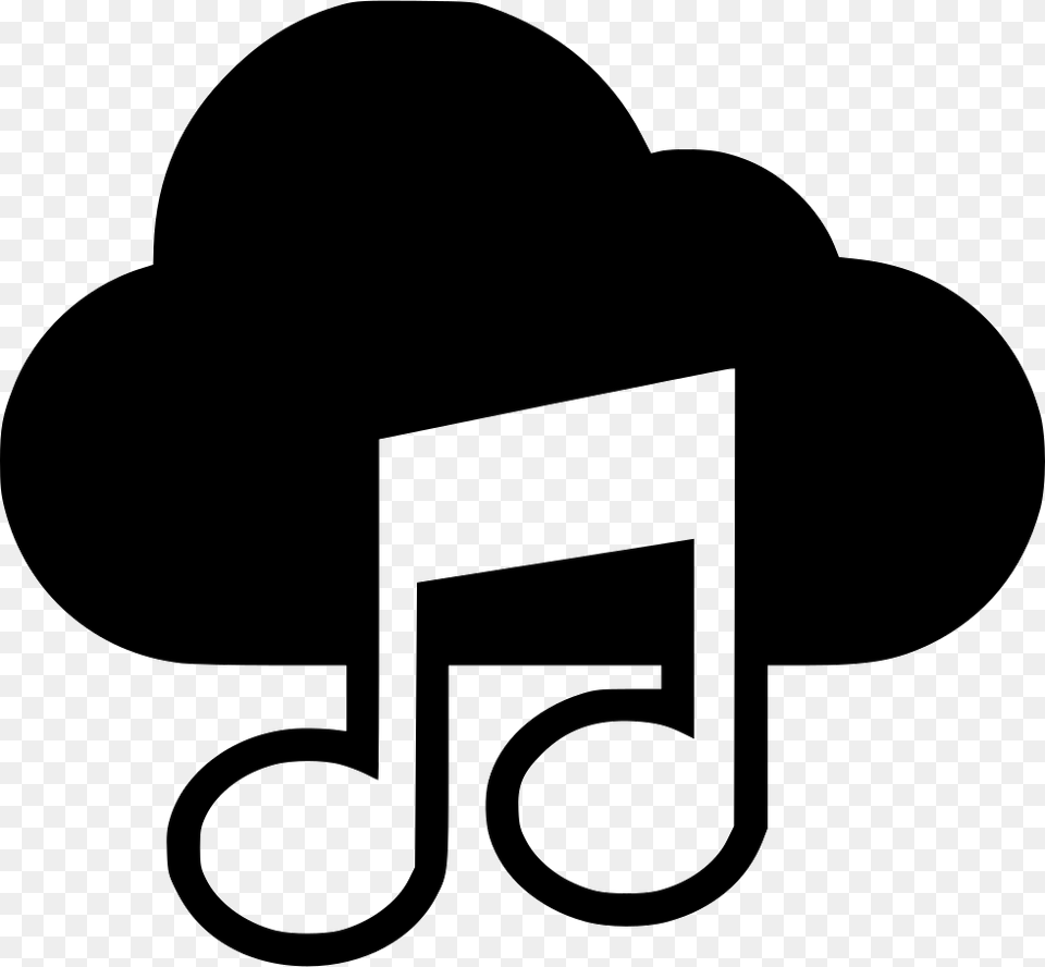 Music Audio Sound Stream Server Comments Streaming Audio Icon, Clothing, Hat, Stencil, Silhouette Free Png Download