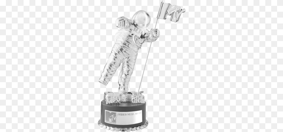 Music Award Mtv Moon Man, People, Person, Trophy, Cake Free Png