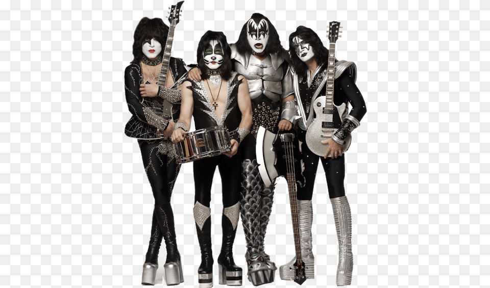 Music Band File All Kiss Band, Person, Performer, Musician, Group Performance Free Png