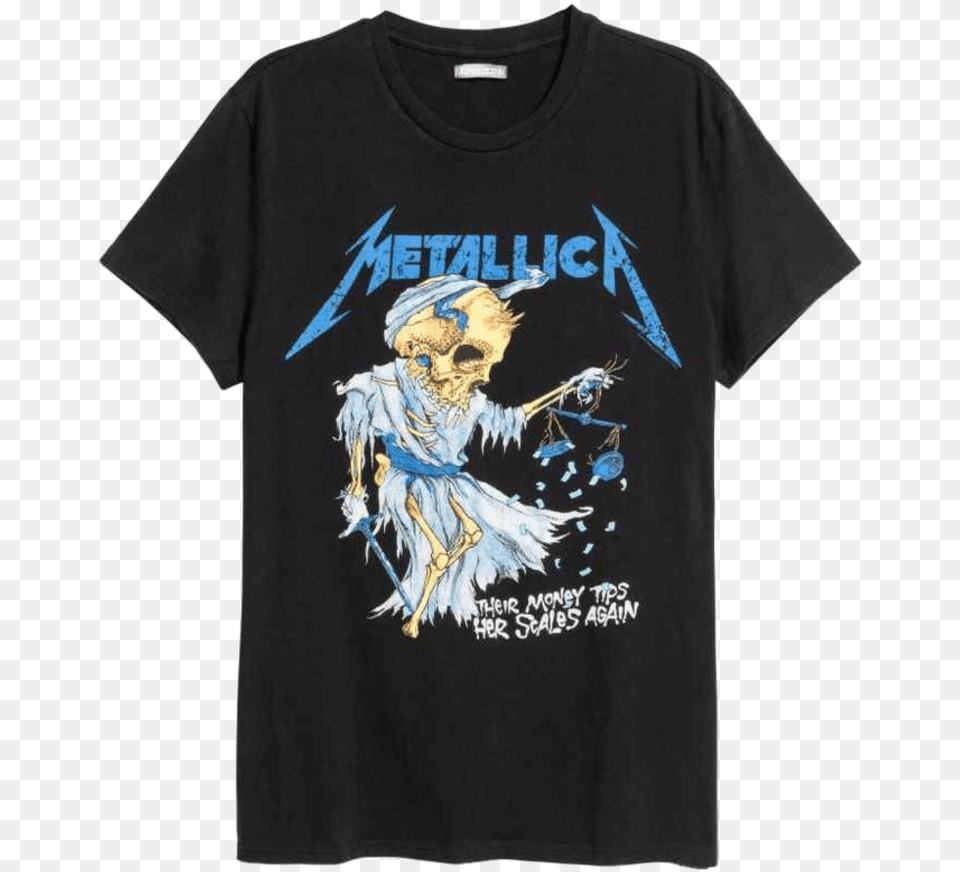 Music Bandshirt Band Shirt Pngshirt Metallica Metallica Shirt Hampm, Clothing, T-shirt, Person, Face Png Image