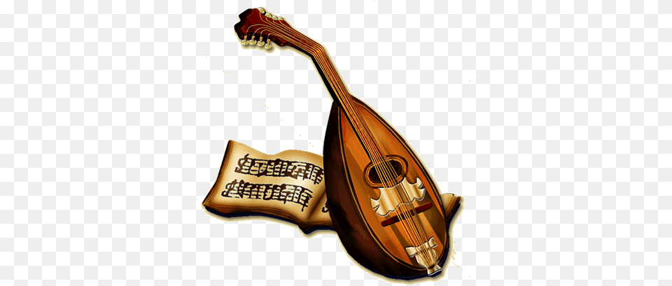 Music Bard Lute, Mandolin, Musical Instrument, Violin Free Png Download