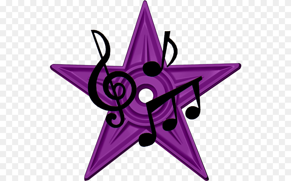 Music Barnstar Hires, Star Symbol, Symbol, Animal, Fish Free Png Download