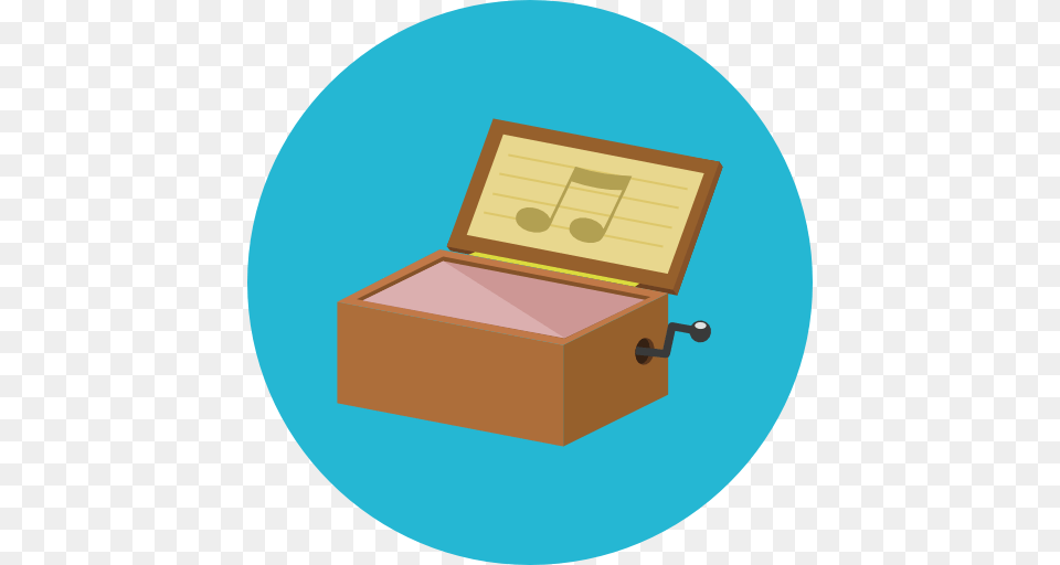 Music Box, Treasure, Cardboard, Carton, Disk Free Png Download