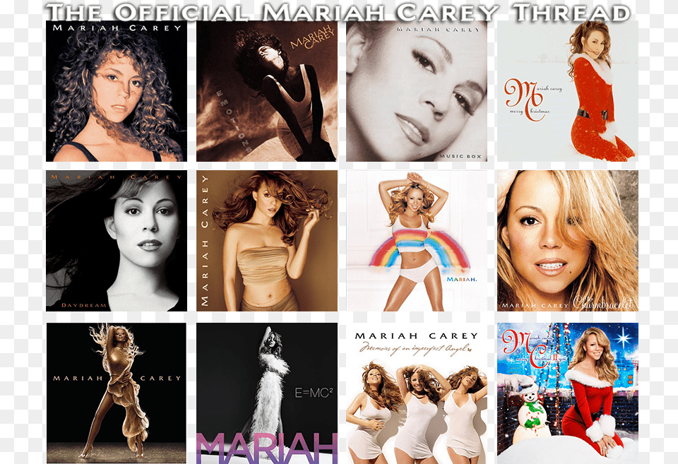 Music Box Emotions Mariah Carey Mariah Carey Albums, Adult, Person, Female, Collage Png Image