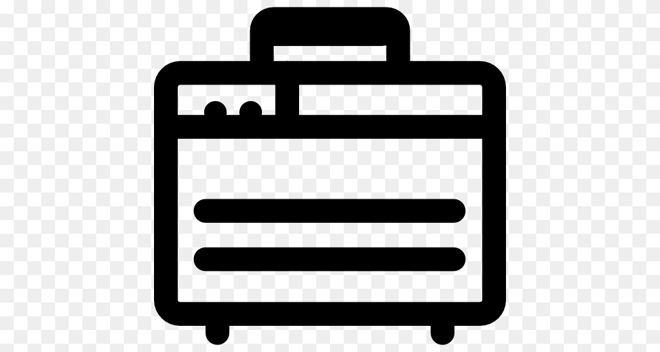 Music Box Speaker Audio Box Amplifier Music Sound Box Icon, Bag, Briefcase, First Aid Png Image